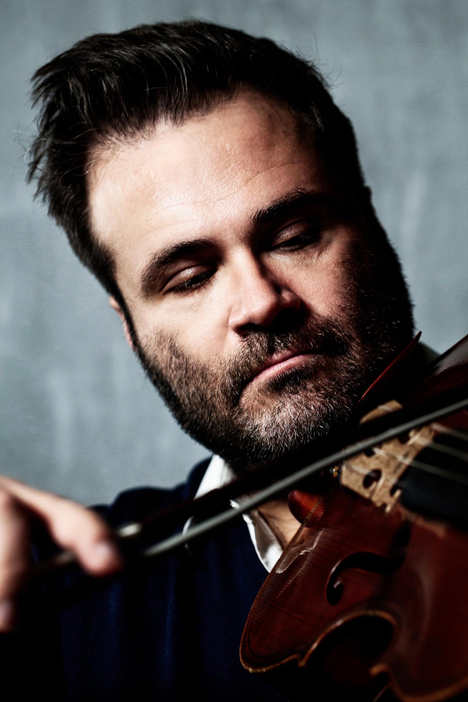 Milan Milisavljevic, NYC Metropolitan Opera First Violist Musicians Portrait by Tess Steinkolk Portraiture